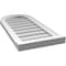 Ekena Millwork Round Top Surface Mount PVC Gable Vent w/ 2"W x 2"P Brickmould Sill Frame, 14"W x 30"H GVPRT14X3003SN - alternate 2